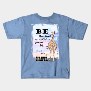 Girafficorn - Unicorn Giraffe Art Kids T-Shirt